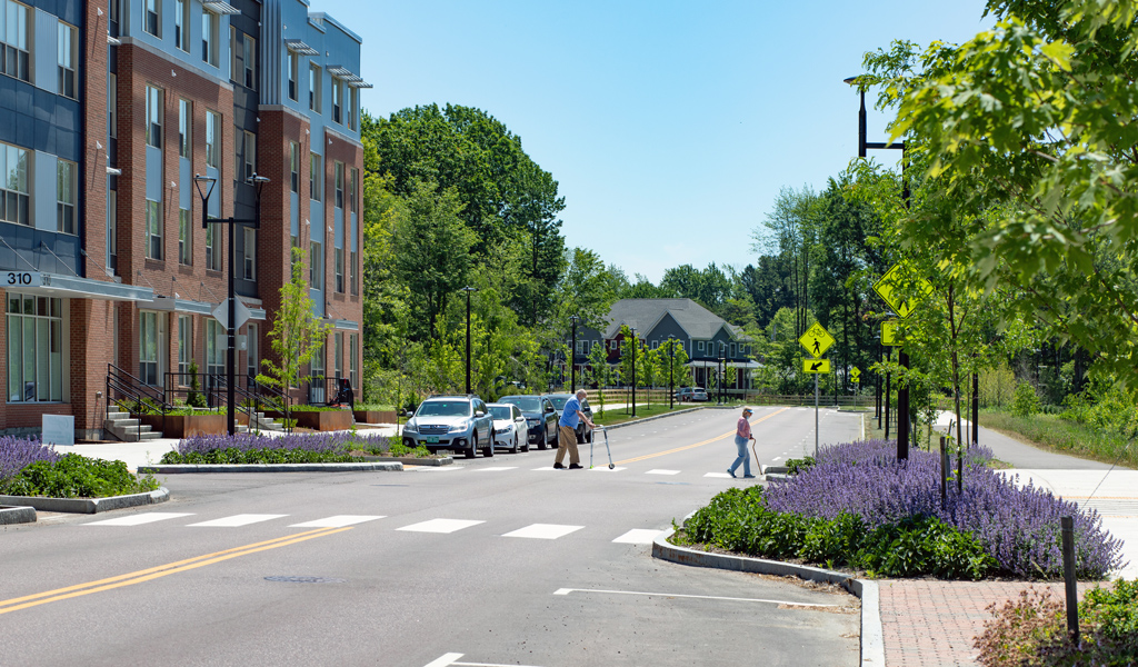 South Burlington residents enjoy new crosswalks and paths on Market Street