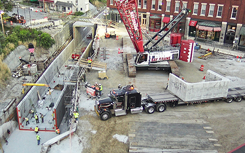 Middlebury Bridge and Rail Project Reaches Major Construction Milestone