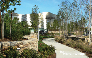 Exterior view of the Children’s Hospital of King’s Daughters Medical Center. 